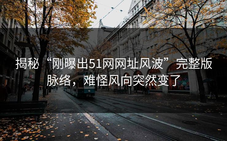 揭秘“刚曝出51网网址风波”完整版脉络,难怪风向突然变了 揭秘“刚曝出51网网址风波”完整版脉络,难怪风向突然变了